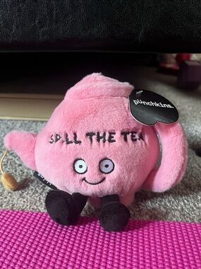 Pink 'Spill The Tea' Punchkin Teapot Toy
